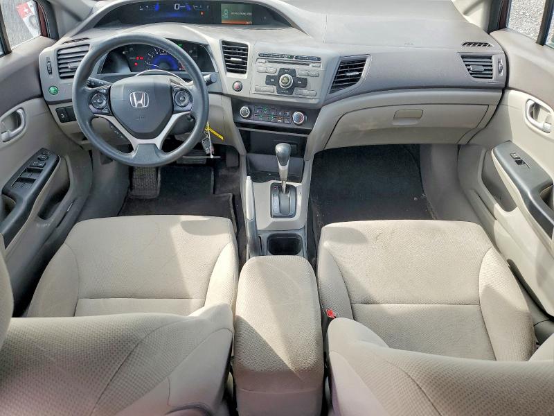 Photo 8 from auction – 2012 HONDA CIVIC with VIN 2HGFB2F42CH050829