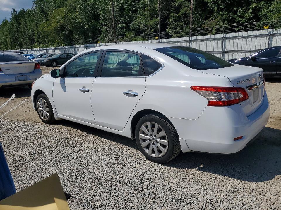Photo 2 from auction – 2014 NISSAN SENTRA with VIN 3N1AB7AP6EL617161