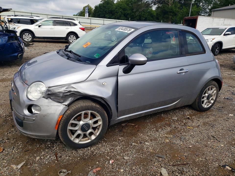FIAT 500 2015 with VIN 3C3CFFAR7FT667319 - Photo from auction
