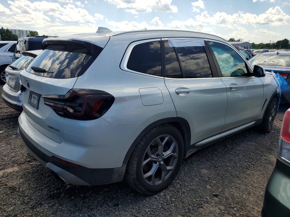 Photo 3 from auction – 2022 BMW X3 with VIN 5UX53DP03N9J12108