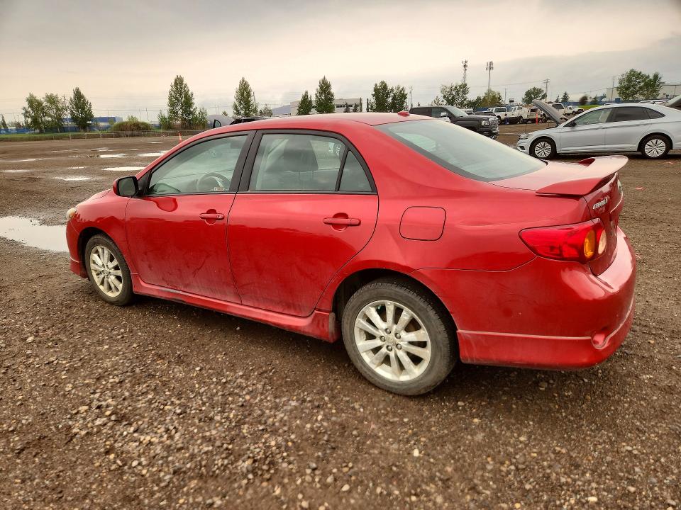Photo 2 from auction – 2009 TOYOTA COROLLA with VIN 2T1BU40E39C047526