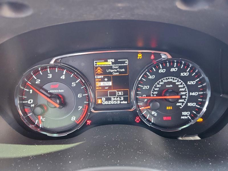 Photo 9 from auction – 2019 SUBARU WRX with VIN JF1VA2S64K9801969