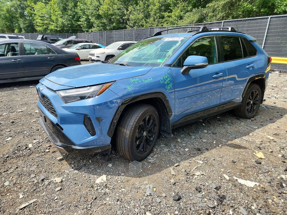 TOYOTA RAV4 2022 with VIN JTM16RFVXND066274 - Photo from auction
