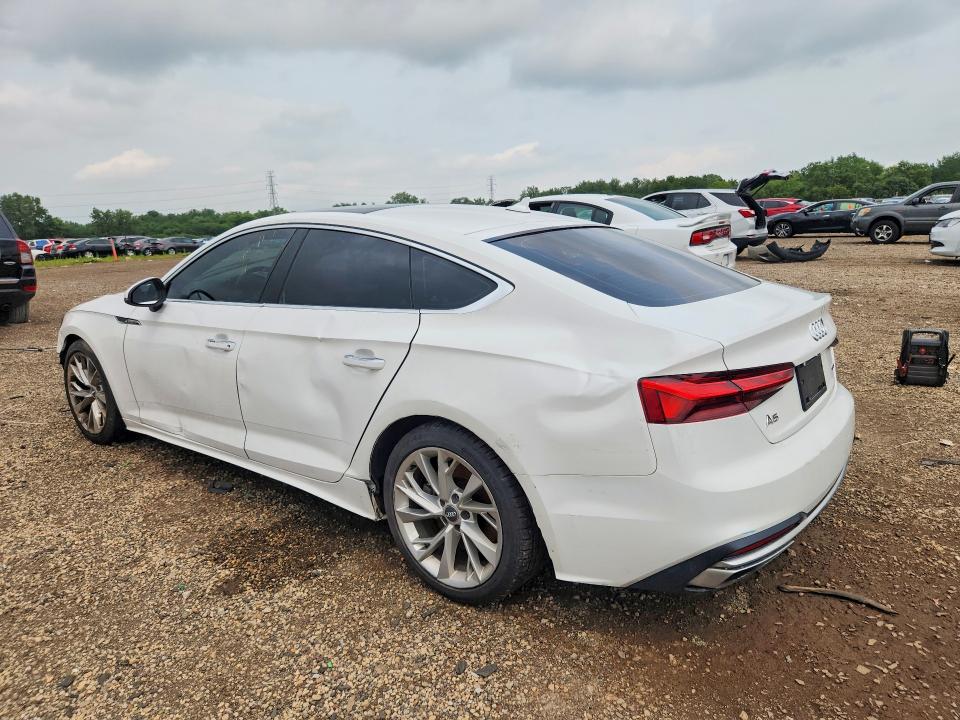 Photo 2 from auction – 2020 AUDI A5 with VIN WAUANCF51LA009201