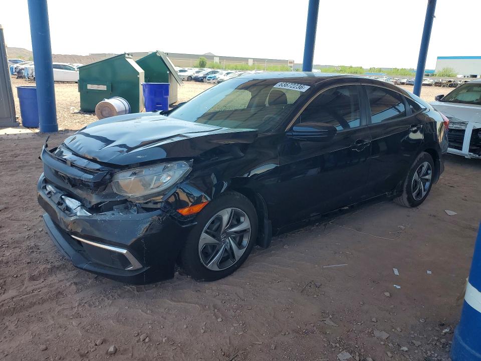 HONDA CIVIC 2019 with VIN 19XFC2F6XKE213637 - Photo from auction