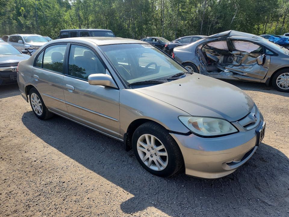 Photo 4 from auction – 2005 HONDA CIVIC with VIN 2HGES16655H033274