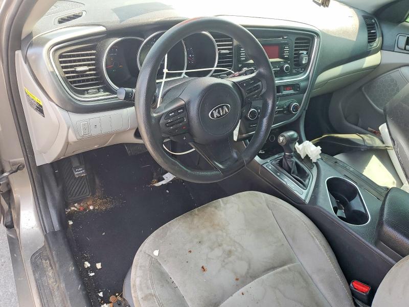 Photo 8 from auction – 2015 KIA OPTIMA with VIN 5XXGM4A73FG355287