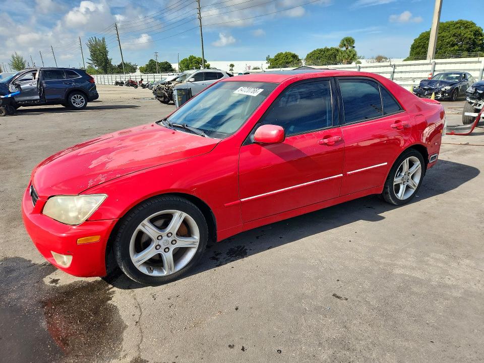 LEXUS IS 2004 with VIN JTHBD192040089810 - Photo from auction