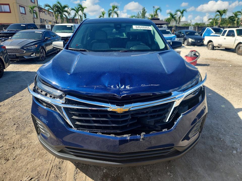 Photo 5 from auction – 2023 CHEVROLET EQUINOX with VIN 3GNAXHEG7PL103148