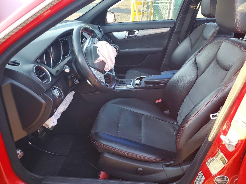 Photo 7 from auction – 2014 MERCEDES-BENZ C with VIN WDDGF8AB3ER306839