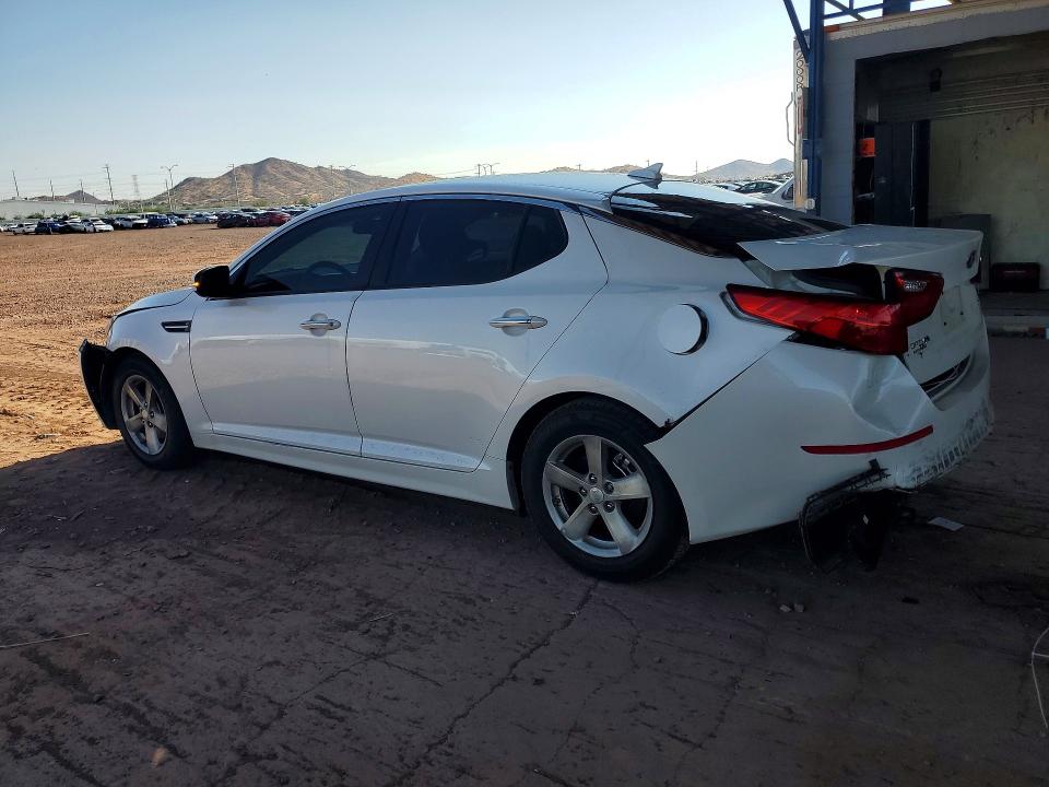 Photo 2 from auction – 2015 KIA OPTIMA with VIN KNAGM4A74F5539784
