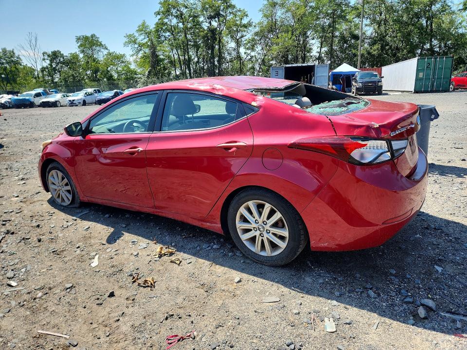 Photo 2 from auction – 2014 HYUNDAI ELANTRA with VIN KMHDH4AE8EU141678