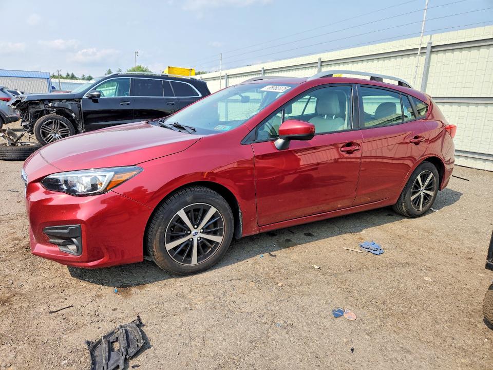 SUBARU IMPREZA 2019 with VIN 4S3GTAD68K3720089 - Photo from auction