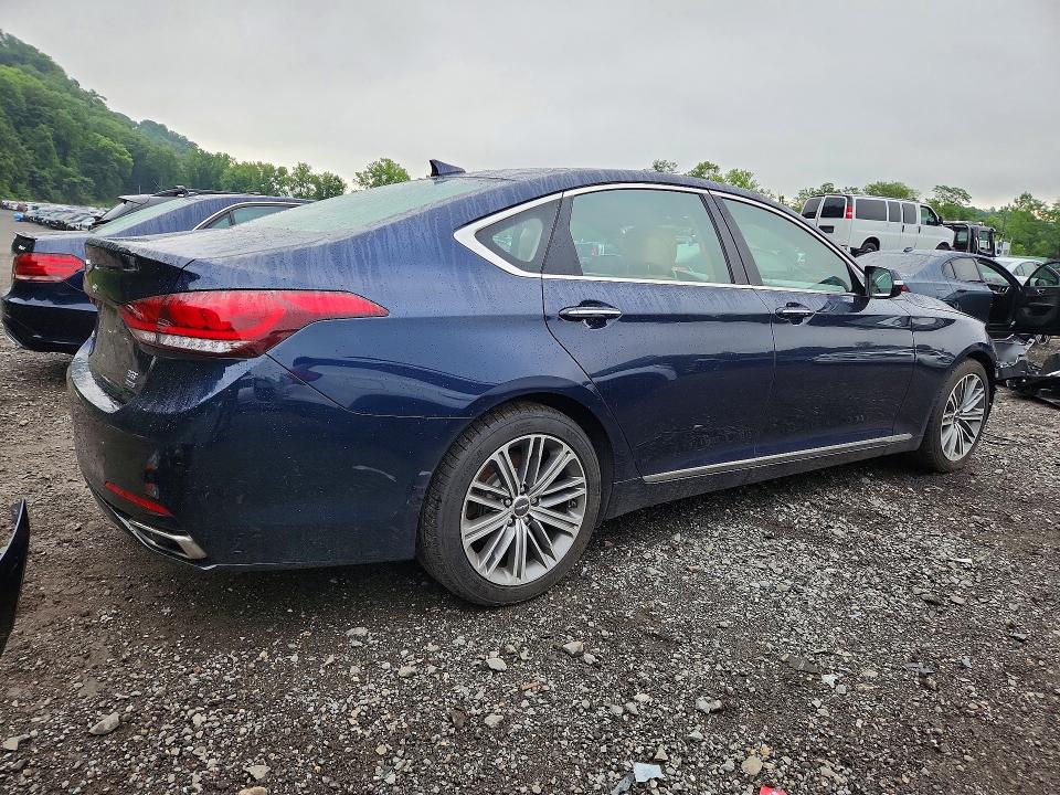 Photo 3 from auction – 2018 GENESIS G80 with VIN KMHGN4JE5JU251863