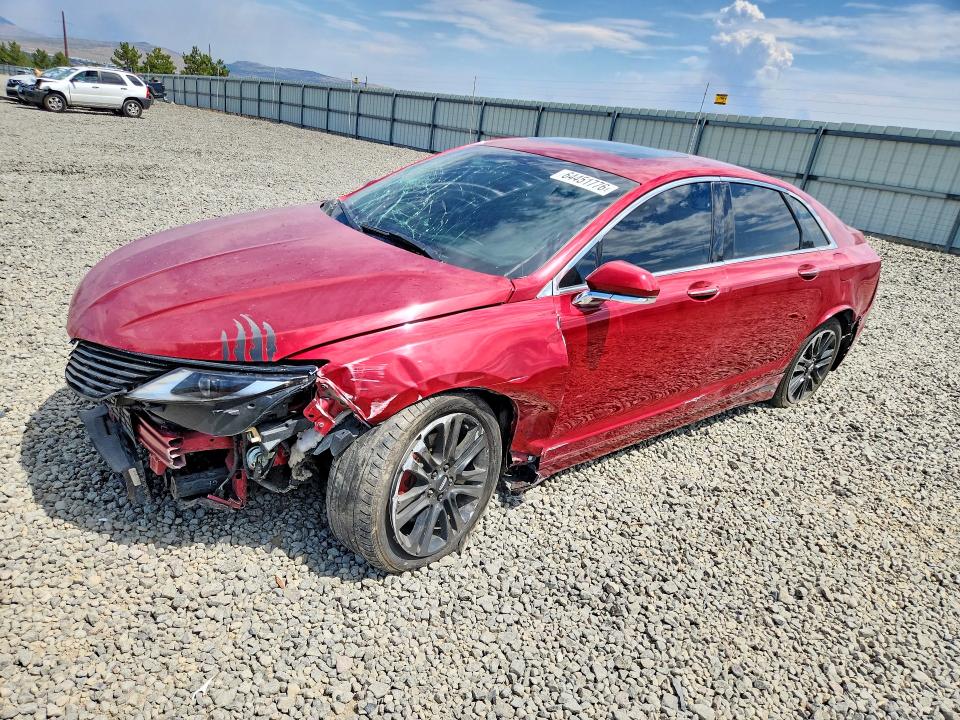 LINCOLN MKZ 2014 with VIN 3LN6L2GK0ER827990 - Photo from auction