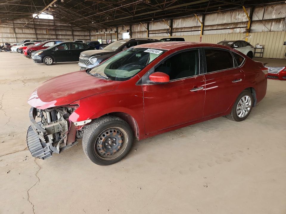 Photo 1 from auction – 2015 NISSAN SENTRA with VIN 3N1AB7AP5FY318992
