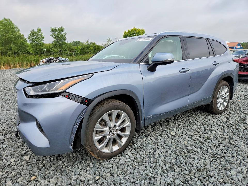 Photo 1 from auction – 2023 TOYOTA HIGHLANDER HYBRID with VIN 5TDXBRCH8PS138990