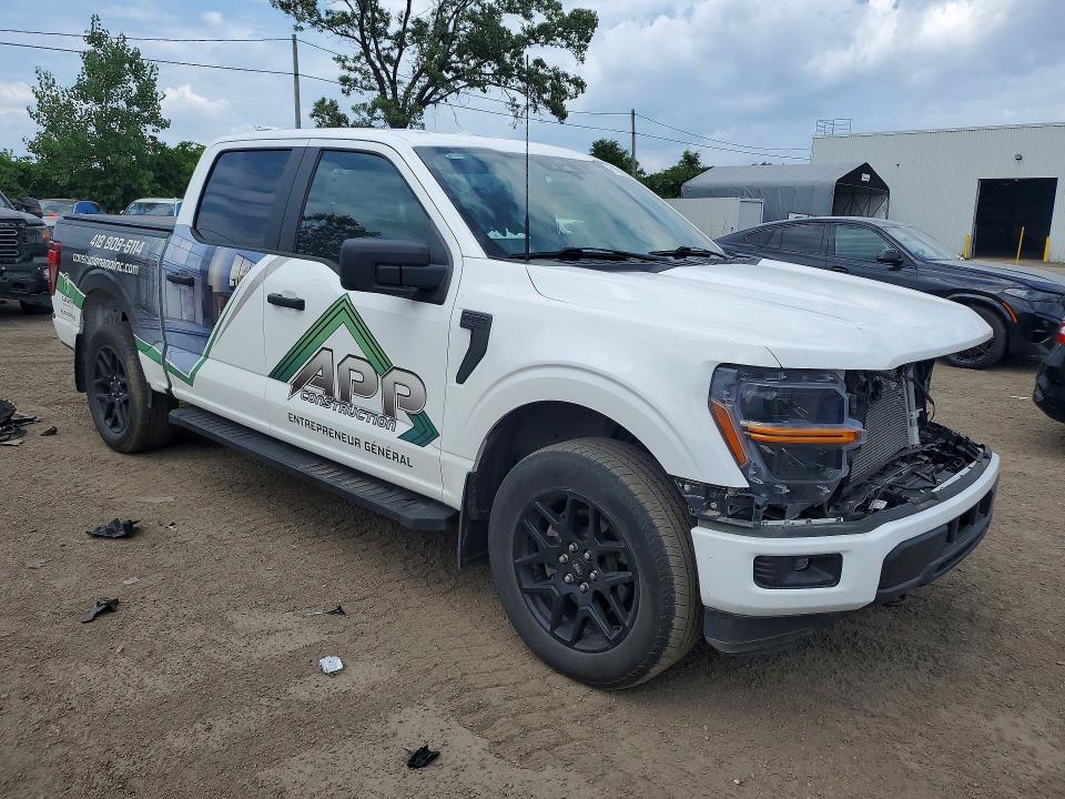 Photo 4 from auction – 2024 FORD F150 with VIN 1FTEW2LP2RKD09950
