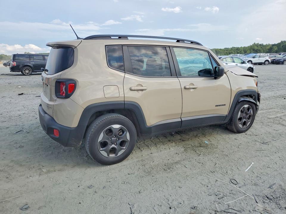 Photo 3 from auction – 2016 JEEP RENEGADE with VIN ZACCJAAT3GPD68430
