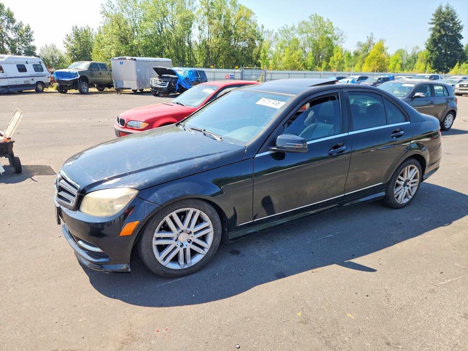 MERCEDES-BENZ C 2010 with VIN WDDGF5EB8AR109653 - Photo from auction