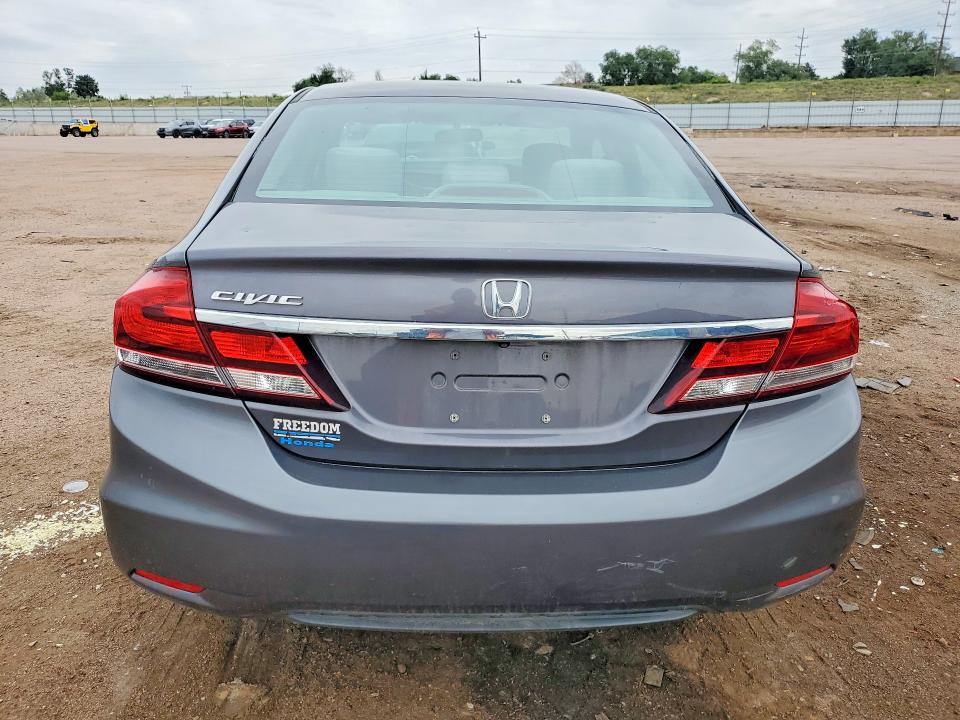Photo 6 from auction – 2014 HONDA CIVIC with VIN 19XFB2F56EE043856