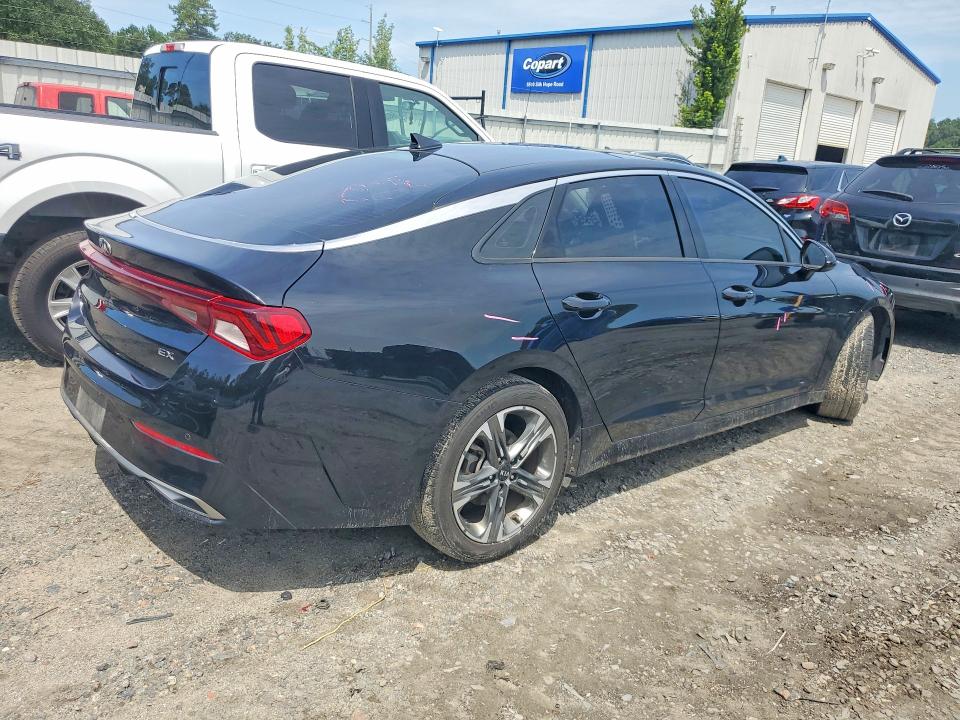 Photo 3 from auction – 2021 KIA K5 with VIN 5XXG34J25MG074810