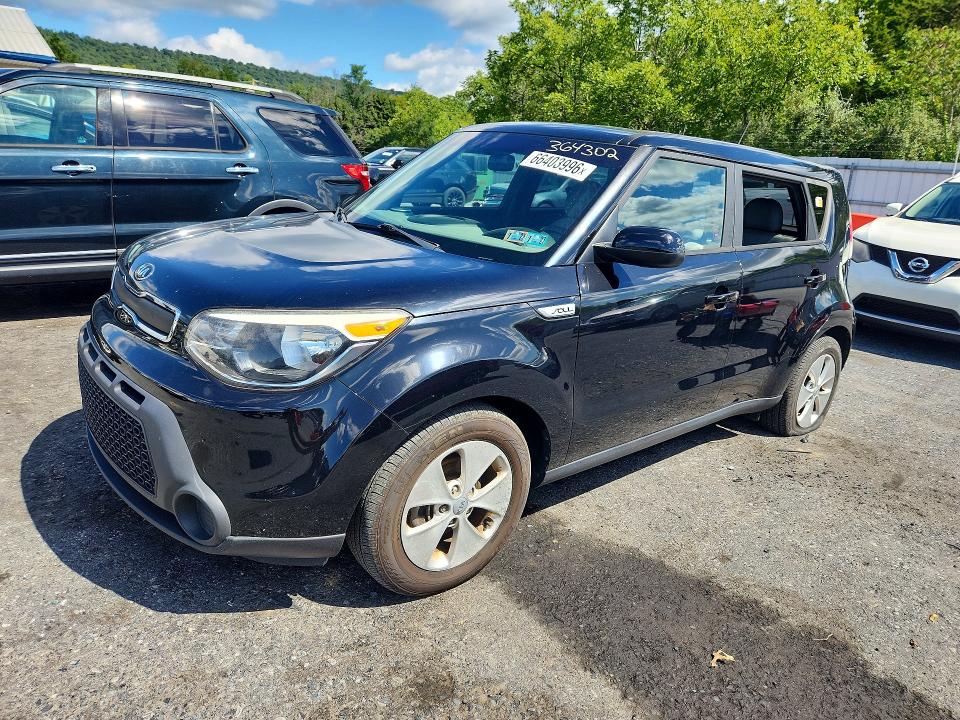 KIA SOUL 2016 with VIN KNDJN2A2XG7364302 - Photo from auction