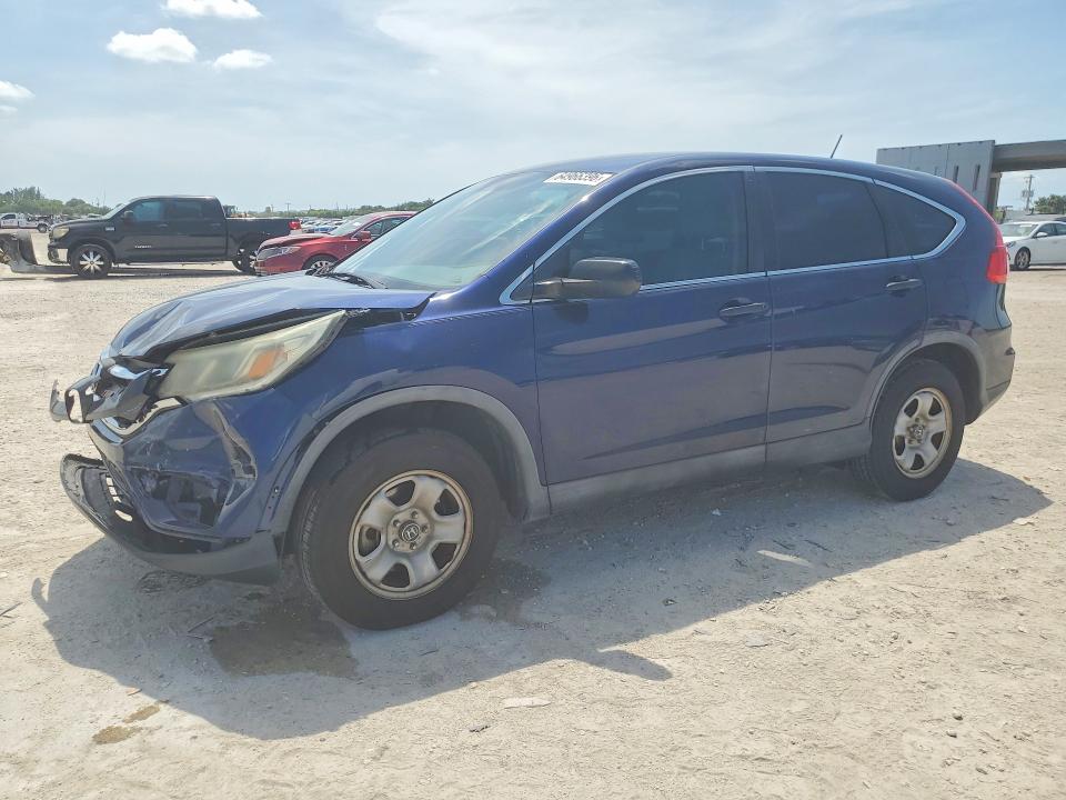 HONDA CR-V 2015 with VIN 3CZRM3H34FG713574 - Photo from auction