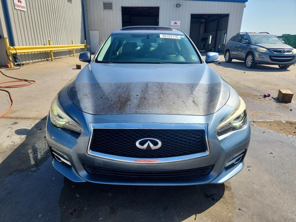 Photo 5 from auction – 2014 INFINITI Q50 with VIN JN1BV7AP9EM691059