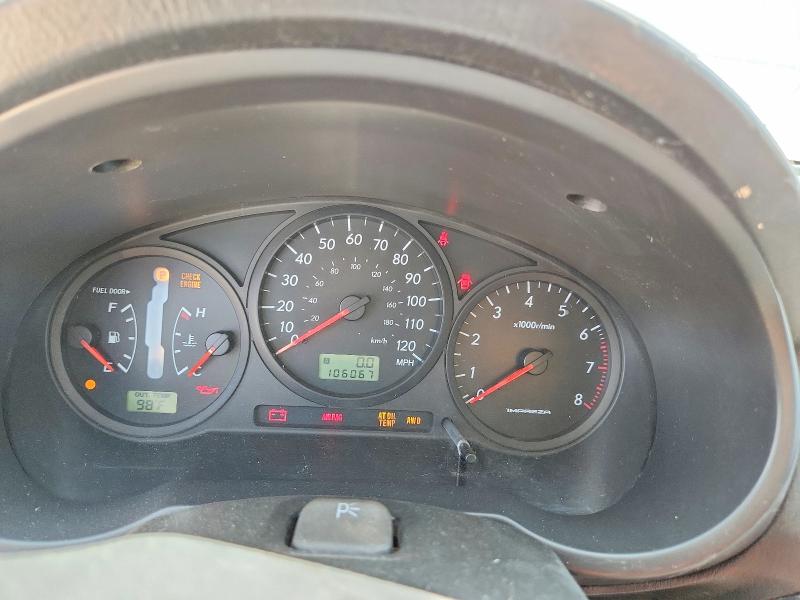 Photo 9 from auction – 2007 SUBARU IMPREZA with VIN JF1GG61657H818793