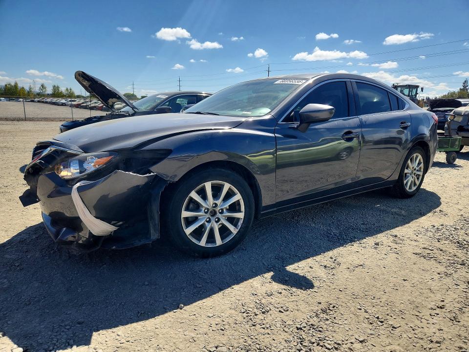 MAZDA 6 2015 with VIN JM1GJ1U56F1220415 - Photo from auction