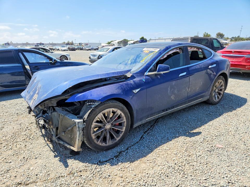 TESLA MODEL S 2016 with VIN 5YJSA1E44GF134304 - Photo from auction