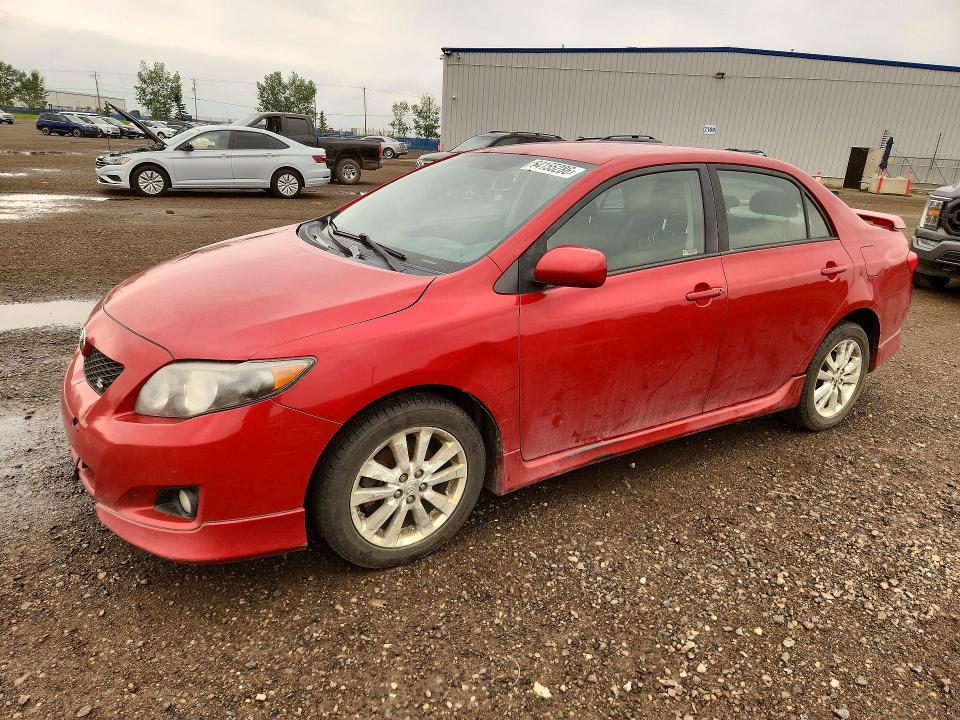 TOYOTA COROLLA 2009 with VIN 2T1BU40E39C047526 - Photo from auction