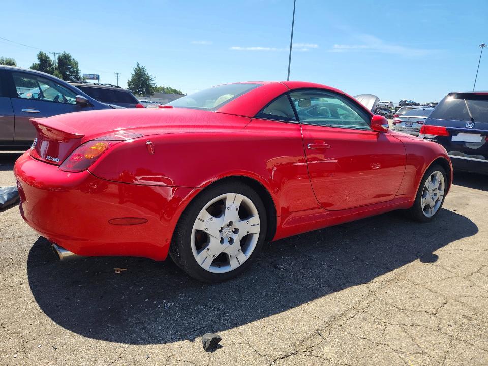 Photo 3 from auction – 2005 LEXUS SC with VIN JTHFN48Y650071660