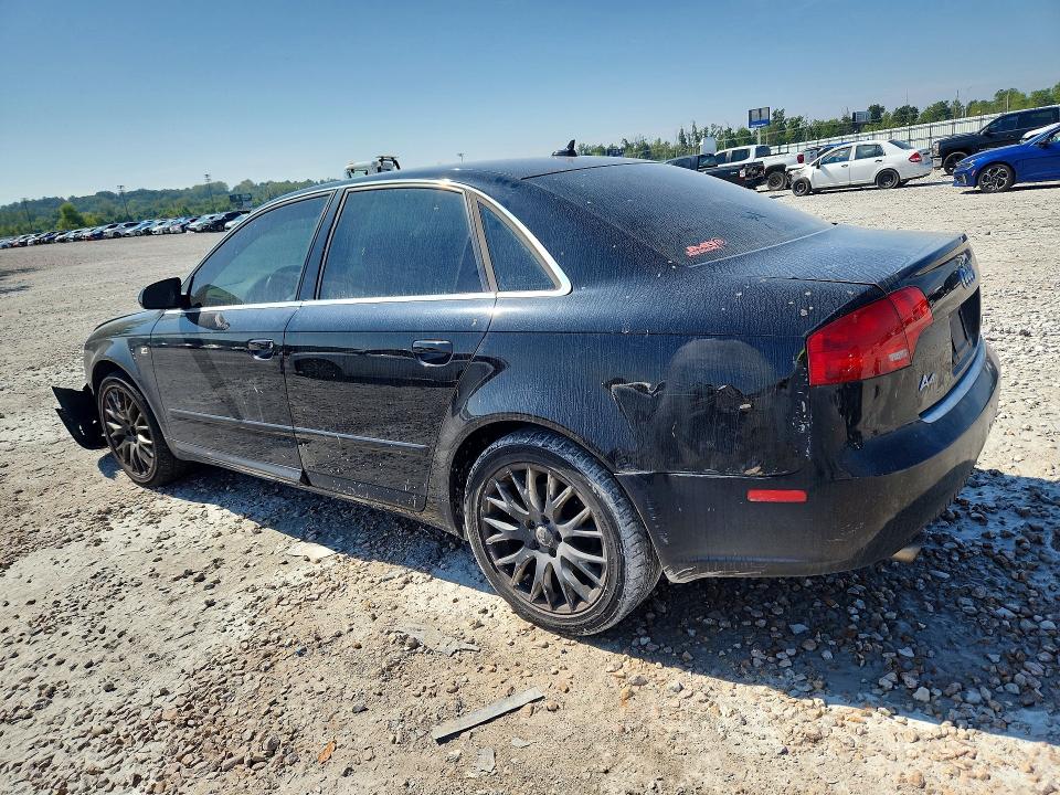 Photo 2 from auction – 2008 AUDI A4 with VIN WAUDF78E08A150623