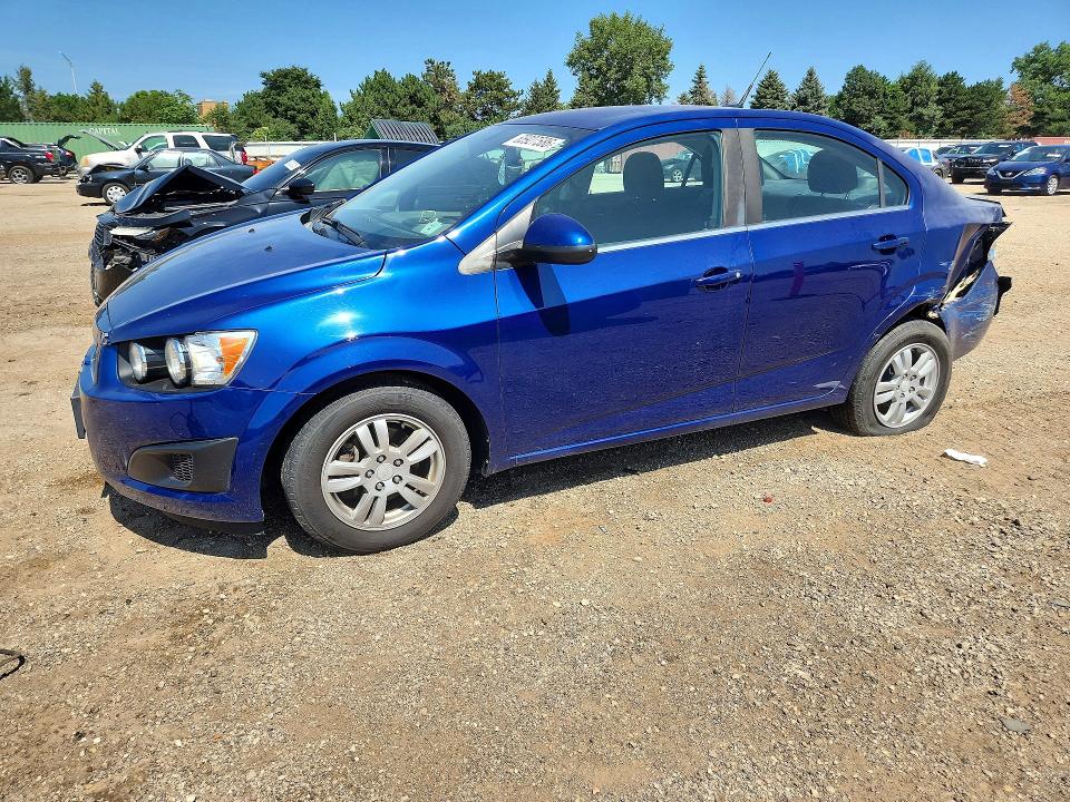 CHEVROLET SONIC 2014 with VIN 1G1JC5SH5E4147113 - Photo from auction
