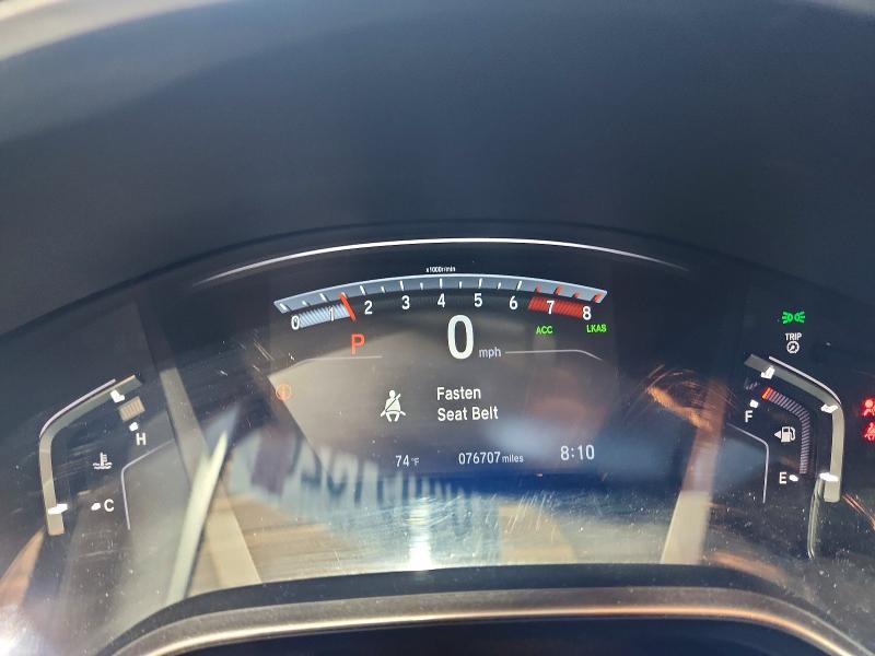 Photo 9 from auction – 2018 HONDA CR-V with VIN 7FARW2H53JE058094
