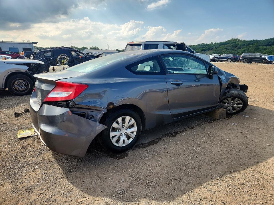 Photo 3 from auction – 2012 HONDA CIVIC with VIN 2HGFG3B53CH559916