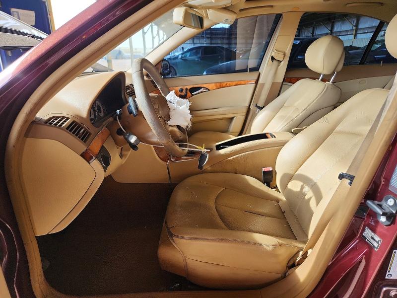 Photo 7 from auction – 2009 MERCEDES-BENZ E with VIN WDBUF56X59B369731