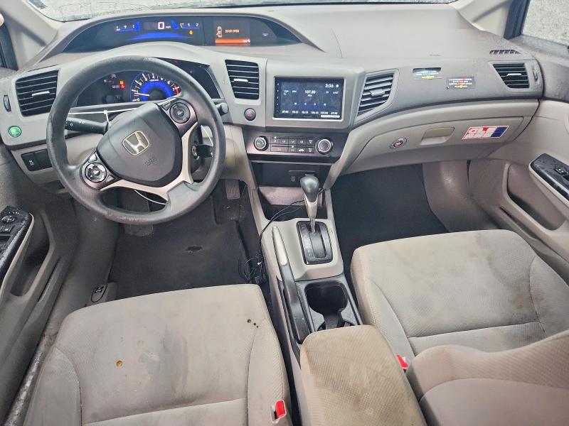 Photo 8 from auction – 2012 HONDA CIVIC with VIN 19XFB2F58CE020656