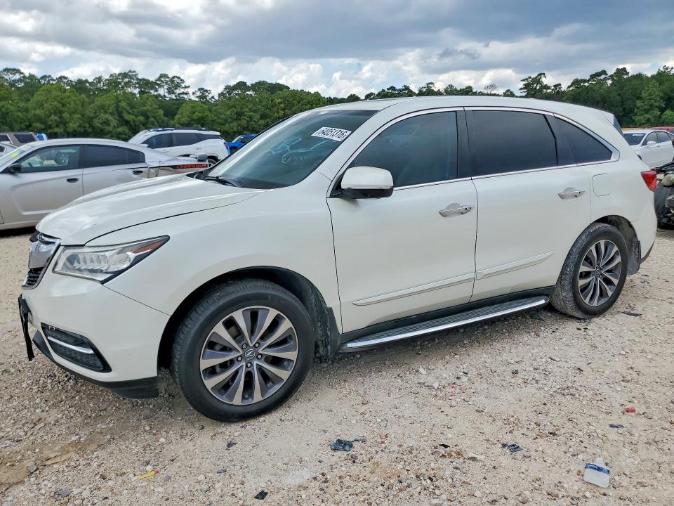 ACURA MDX 2015 with VIN 5FRYD3H45FB004571 - Photo from auction