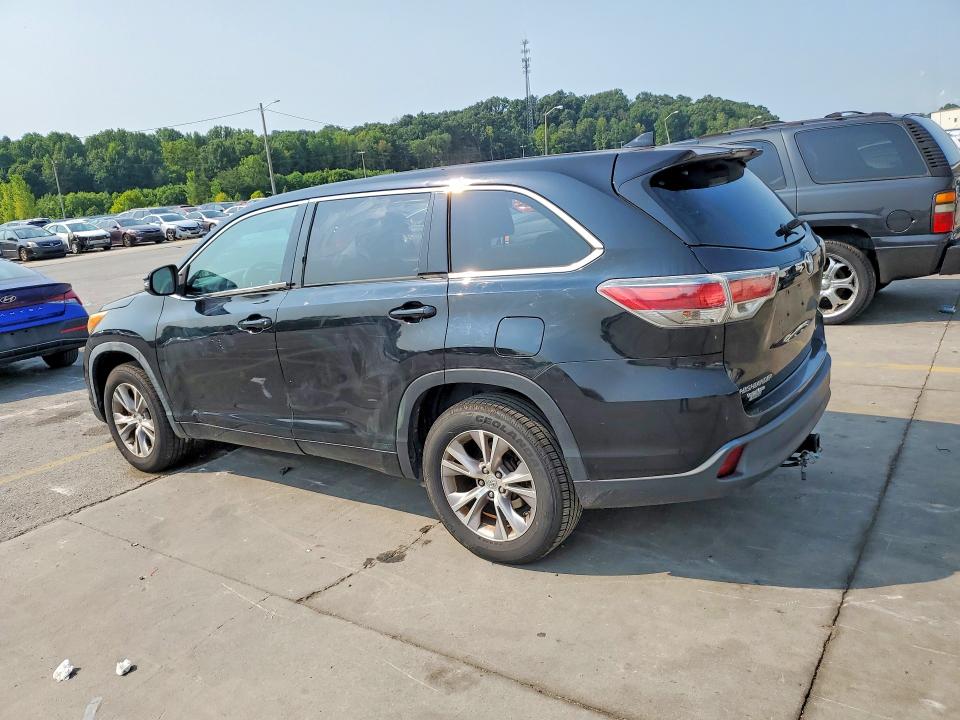 Photo 2 from auction – 2015 TOYOTA HIGHLANDER with VIN 5TDZKRFH6FS088402