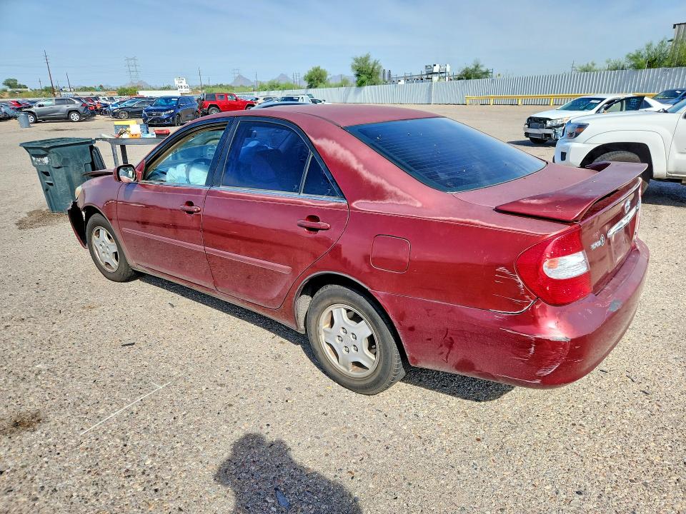 Photo 2 from auction – 2002 TOYOTA CAMRY with VIN 4T1BF32KX2U032209