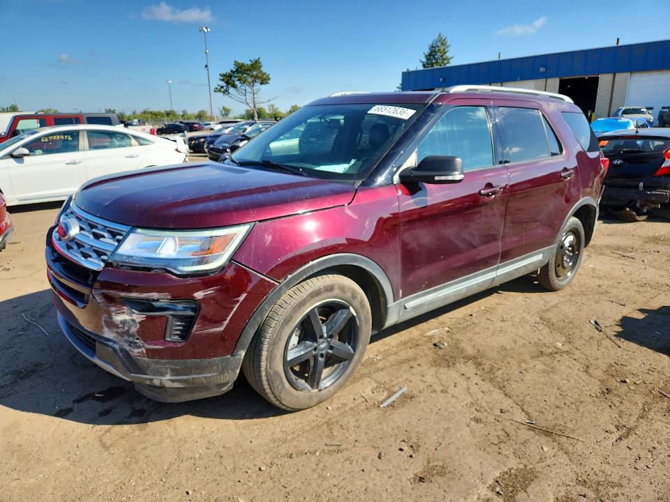 FORD EXPLORER 2019 with VIN 1FM5K7D87KGA86874 - Photo from auction