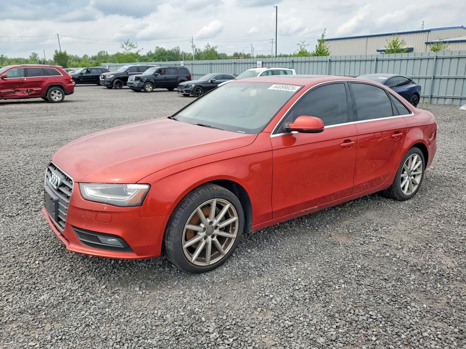 AUDI A4 2014 with VIN WAUFFCFL5EN020330 - Photo from auction