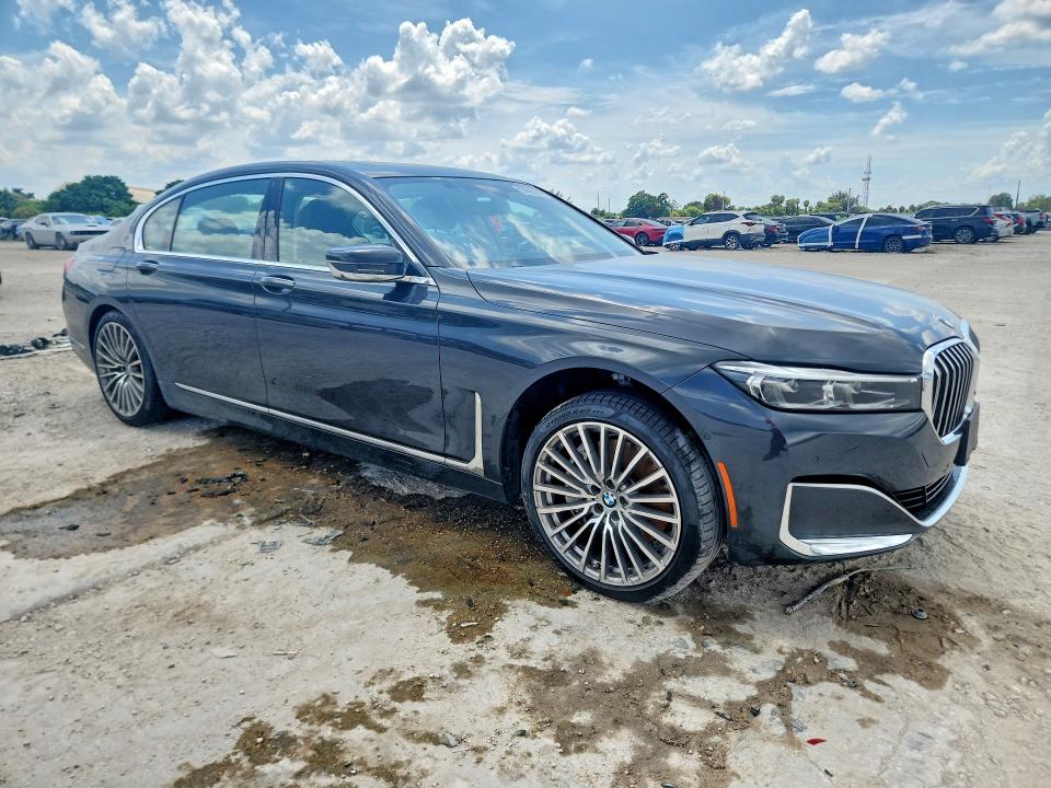 Photo 4 from auction – 2022 BMW 750 with VIN WBA7U2C02NCJ91319