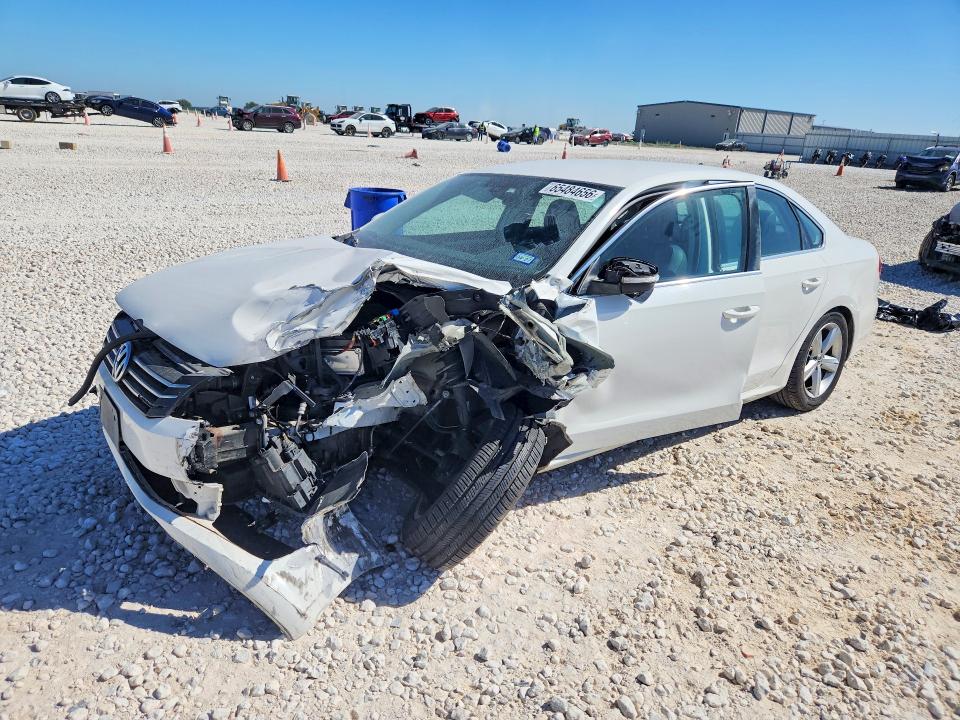 VOLKSWAGEN PASSAT 2013 with VIN 1VWBP7A30DC051909 - Photo from auction