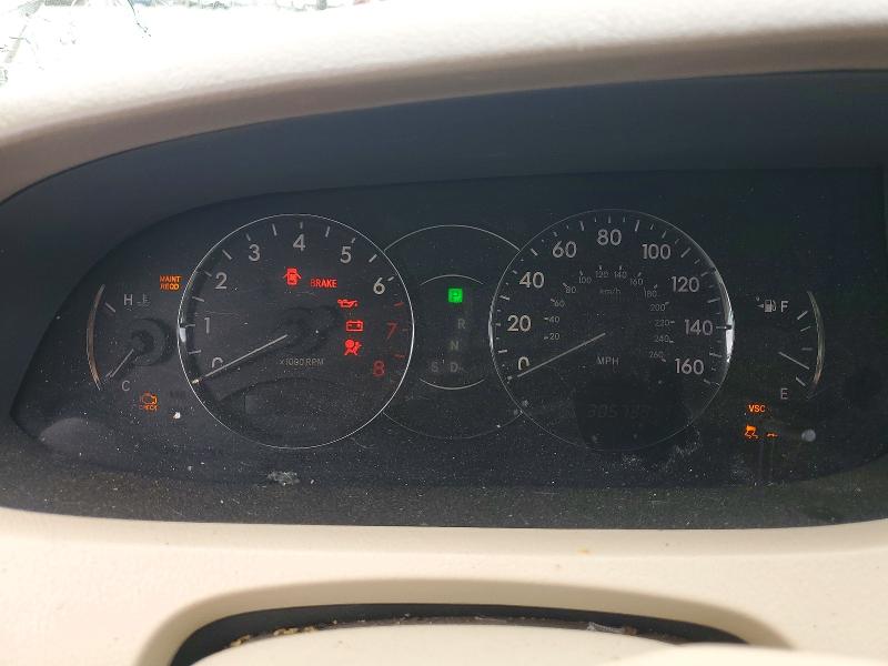 Photo 9 from auction – 2006 TOYOTA AVALON with VIN 4T1BK36B86U073613