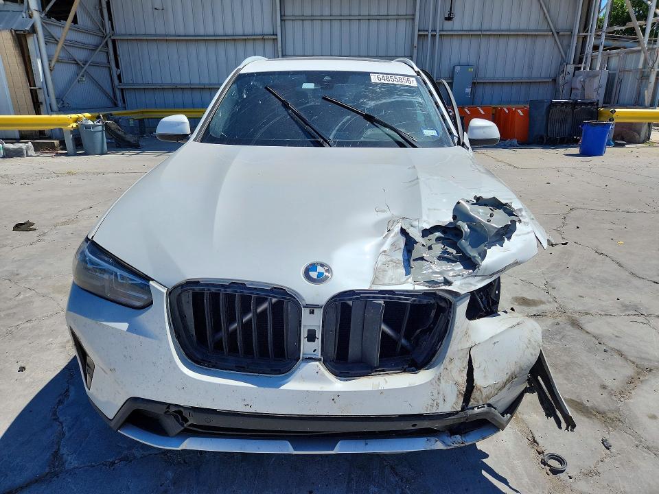 Photo 5 from auction – 2022 BMW X3 with VIN 5UX43DP02N9J60436
