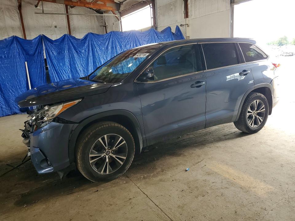 TOYOTA HIGHLANDER 2019 с VIN 5TDZARFH0KS054582 - Снимка от търг